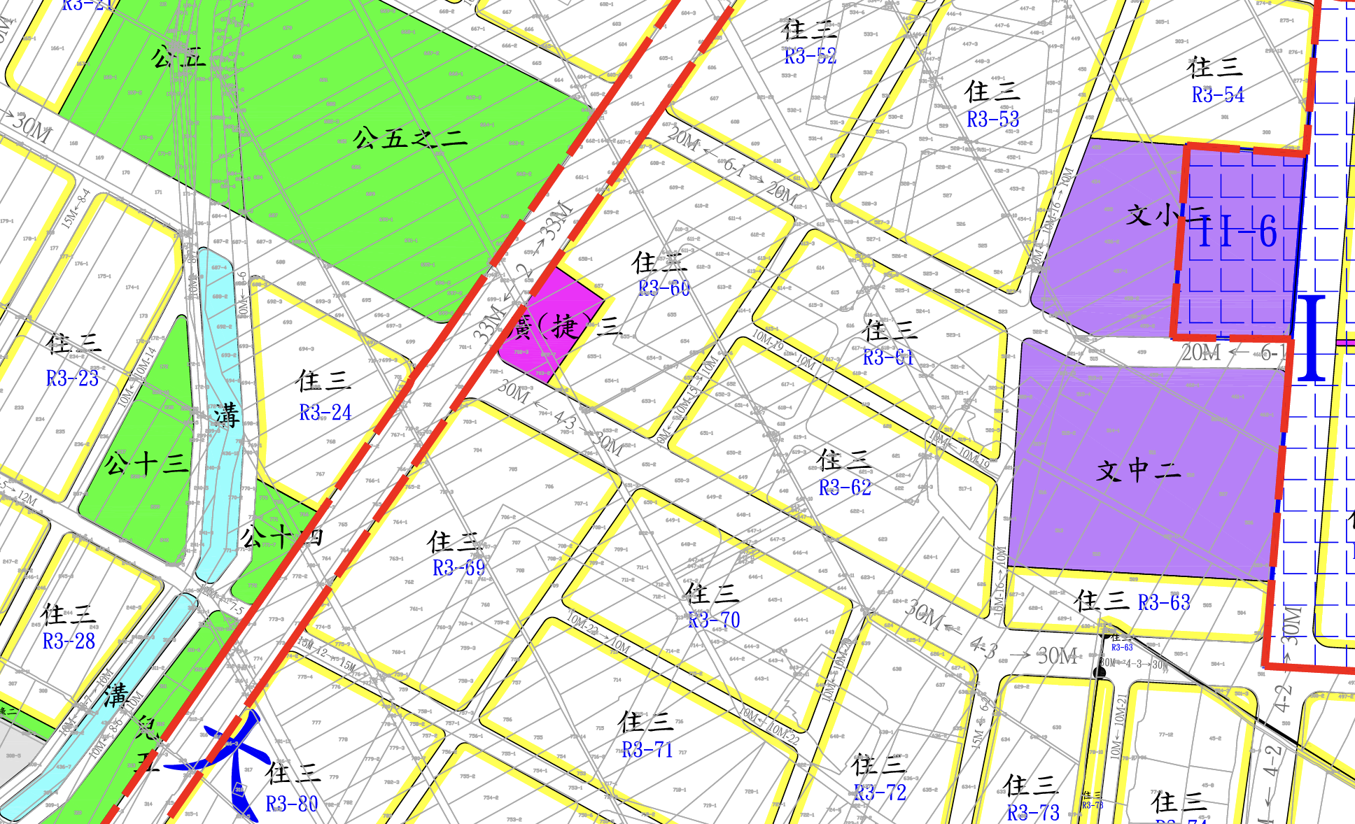 售塭仔圳黃金三角窗349.8坪建地
