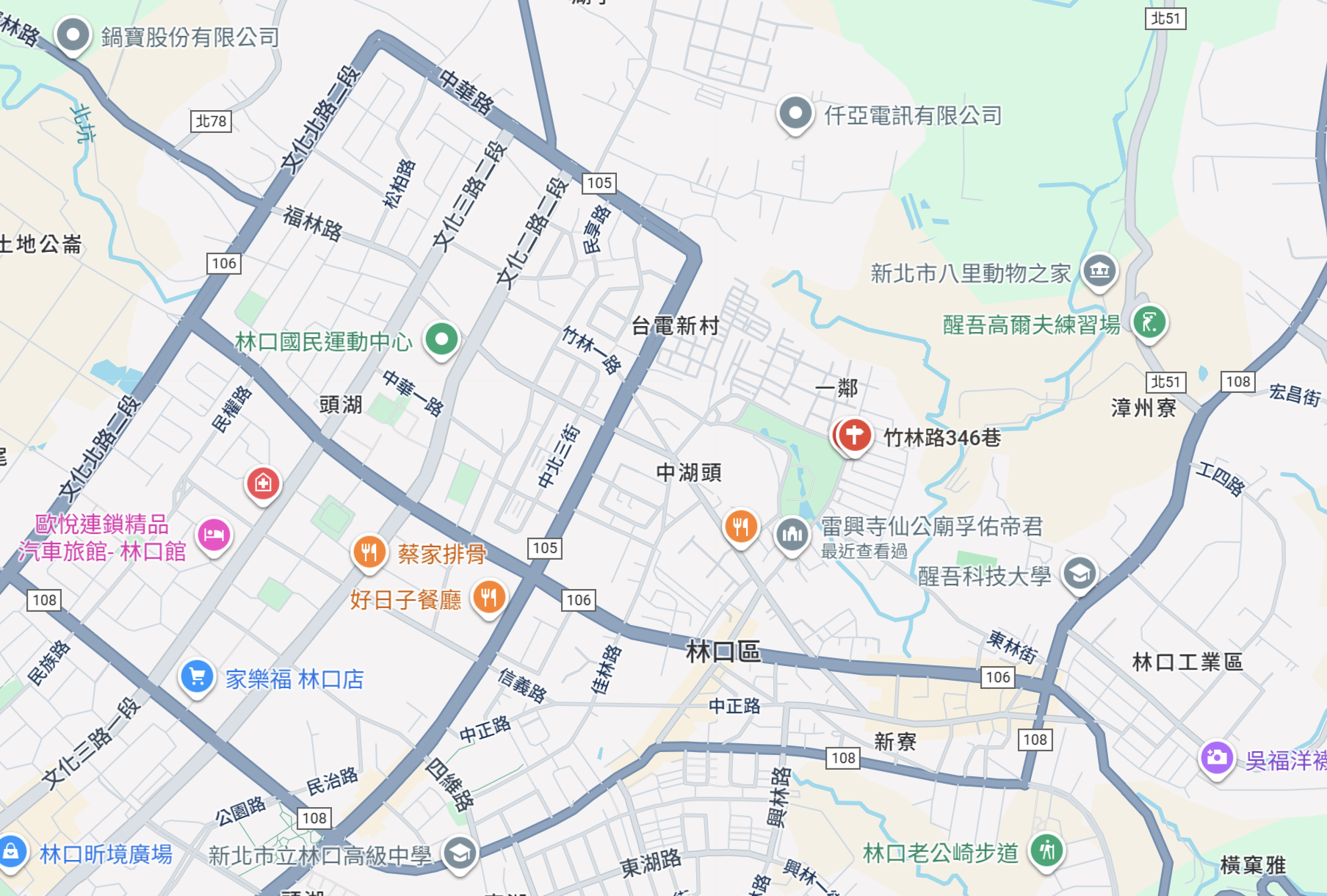 周遭地圖